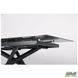 Стіл розкладний Gerald anthracite AMF 160(200)X90 glass Slate gray