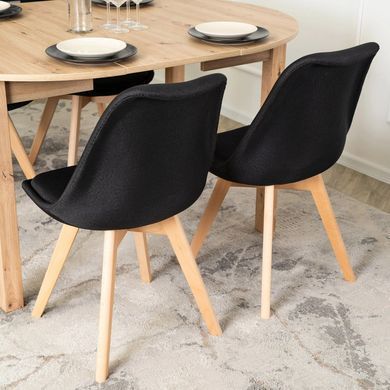 Стул MEBEL ELITE NEVEL Черный фотография
