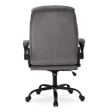 Стілець офісний поворотний MEBEL ELITE COMFORT Сірий фотографія