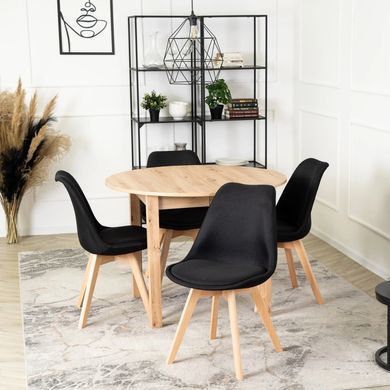 Стул MEBEL ELITE NEVEL Черный фотография