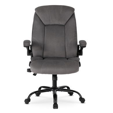 Стілець офісний поворотний MEBEL ELITE COMFORT Сірий фотографія