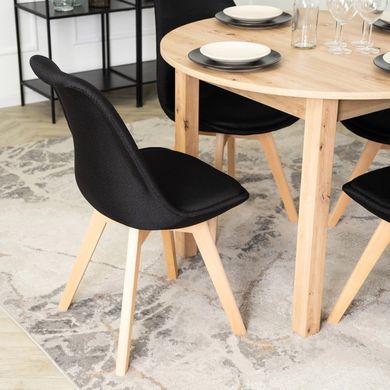 Стул MEBEL ELITE NEVEL Черный фотография