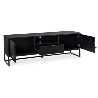 ТВ Тумба MEBEL ELITE GARDA 160 Черный фотография
