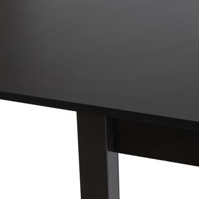 Стіл розкладний MEBEL ELITE MAX 80 (160)80см Чорний / Чорний фотографія