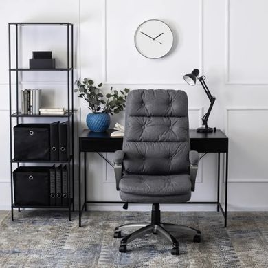 Стул офисный вращающийся MEBEL ELITE STRATO 2 Ткань Серый фотография