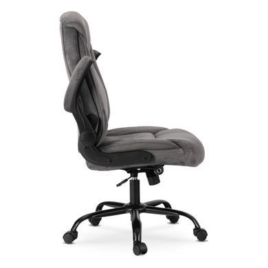 Стілець офісний поворотний MEBEL ELITE COMFORT Сірий фотографія