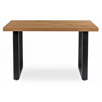 Стол раскладной MEBEL ELITE TOMAS 130(230)х95 см Орех/черный фотография