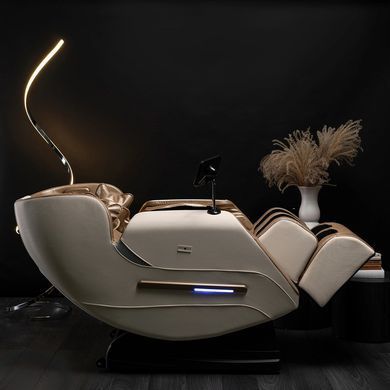 Массажное кресло MEBEL ELITE VX MAX экокожа Бежевый фотография