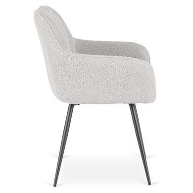 Стул MEBEL ELITE NAWARA Серый Букле фотография