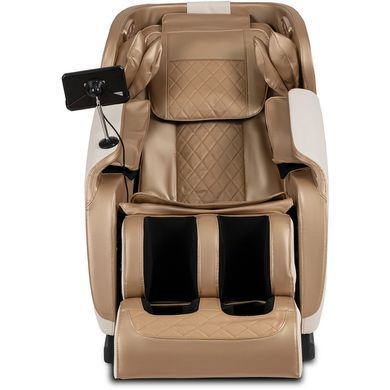 Массажное кресло MEBEL ELITE VX MAX экокожа Бежевый фотография