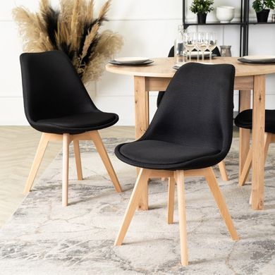 Стул MEBEL ELITE NEVEL Черный фотография