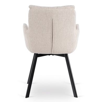 Стул поворотный MEBEL ELITE CORTADO Velvet Беж фотография