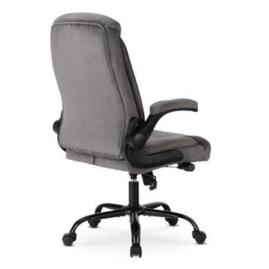 Стілець офісний поворотний MEBEL ELITE COMFORT Сірий фотографія