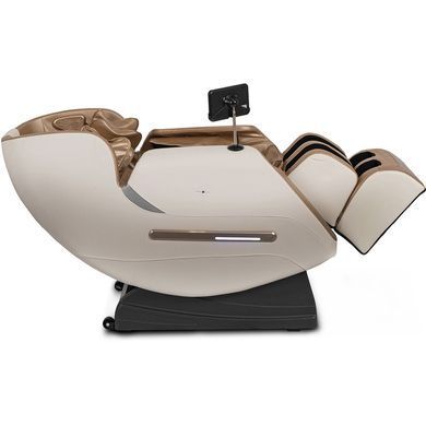 Массажное кресло MEBEL ELITE VX MAX экокожа Бежевый фотография