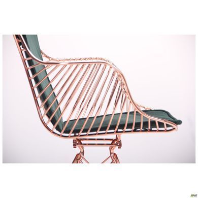 Крісло Ibis rose gold AMF Темно Зелений / Золото фотографія