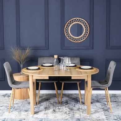 Стул бархатный MEBEL ELITE FREDY Velvet, Серый фотография
