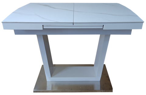 Стіл Розкладний DT 8073 SMALL DAOSUN 100(140)x70 Кераміка Білий фотографія