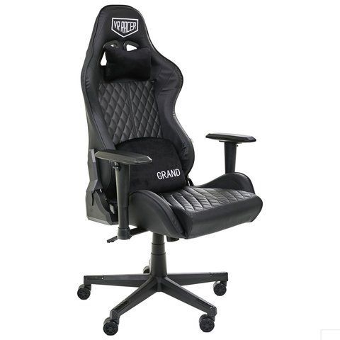 Комп'ютерне крісло VR Racer Original Grand AMF чорний фотографія