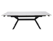Стол Обеденный IMPERIA 180(240)x90 Signal Белый / Черный