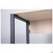 Стіл комп'ютерний Pluto AMF 138х60 Дуб Ендгрейн/Чорний графiт