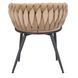 Стул бархатный MEBEL ELITE EMPOLI Velvet Бежевый