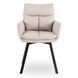 Стул поворотный MEBEL ELITE CORTADO Velvet Беж