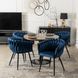 Стул бархатный MEBEL ELITE ELENA Velvet Синий