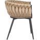 Стул бархатный MEBEL ELITE EMPOLI Velvet Бежевый