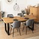 Стол раскладной MEBEL ELITE TOMAS 130(230)х95 см Орех/черный