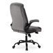 Стілець офісний поворотний MEBEL ELITE COMFORT Сірий