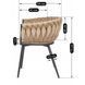 Стул бархатный MEBEL ELITE EMPOLI Velvet Бежевый