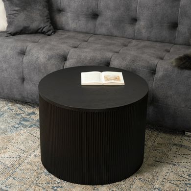 Журнальный столик HOPE MEBEL ELITE 60x60 Черный фотография