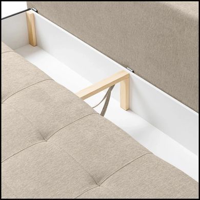 Раскладной диван MEBEL ELITE MORANA Беж фотография