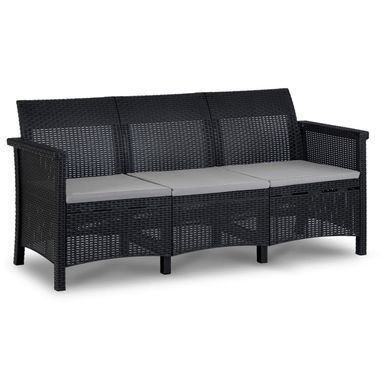 Комплект садових меблів MEBEL ELITE SAVIO Чорний