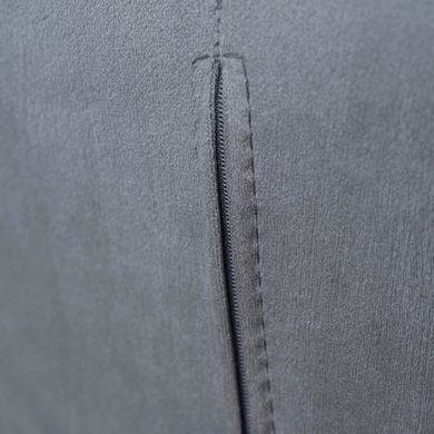 Стул бархатный MEBEL ELITE VIOLA Velvet Серый/золото фотография