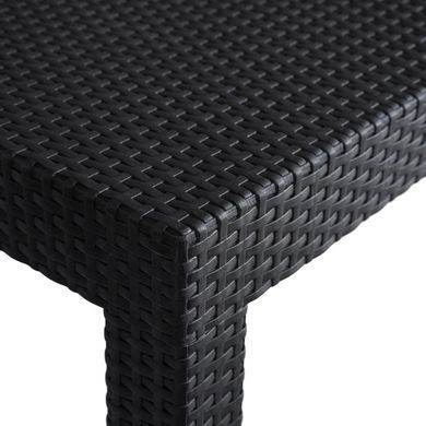 Комплект садових меблів MEBEL ELITE SAVIO Чорний