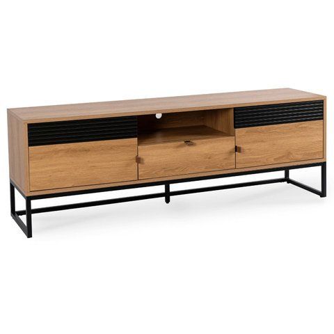ТВ Тумба MEBEL ELITE GARDA 160 Дуб фотографія