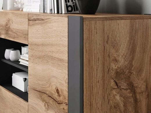 Комод WOOD Cama Дуб Вотан / Антрацит фотография