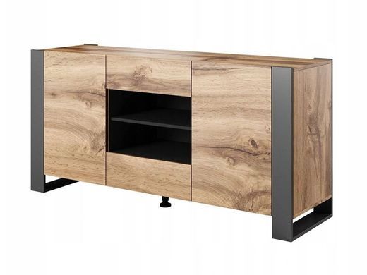 Комод WOOD Cama Дуб Вотан / Антрацит фотография