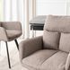 Стілець поворотний MEBEL ELITE CORTADO Velvet Коричневий