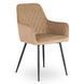 Стул бархатный MEBEL ELITE BRESSO Velvet Беж фотография