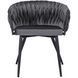 Стілець оксамитовий MEBEL ELITE EMPOLI Velvet Сірий