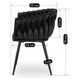 Стул бархатный MEBEL ELITE ELENA Velvet Черный