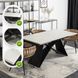 Стол раскладной MEBEL ELITE VICTOR 160(240)х90 см Белый/ черный