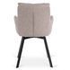 Стілець поворотний MEBEL ELITE CORTADO Velvet Коричневий