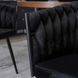 Стул бархатный MEBEL ELITE ELENA Velvet Черный