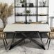 Стол раскладной MEBEL ELITE VICTOR 160(240)х90 см Белый/ черный