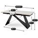 Стол раскладной MEBEL ELITE VICTOR 160(240)х90 см Белый/ черный