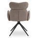 Стілець поворотний MEBEL ELITE ALVARO Коричневий