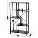Стеллаж MEBEL ELITE TIM черный